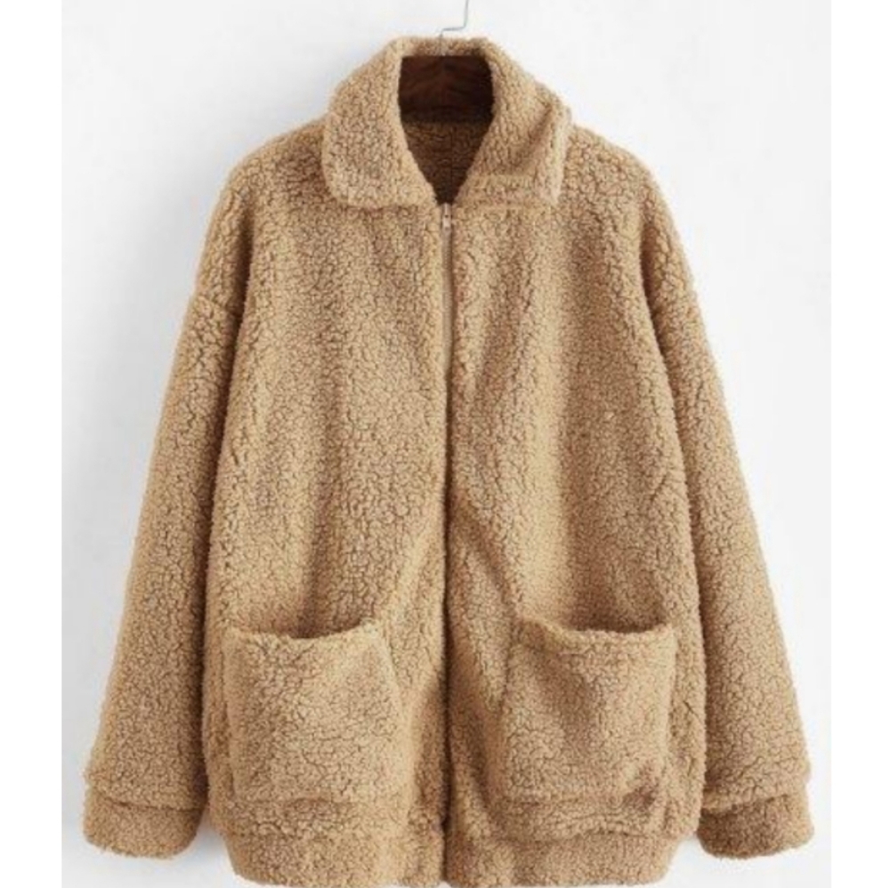Teddy Coat, only worn once!